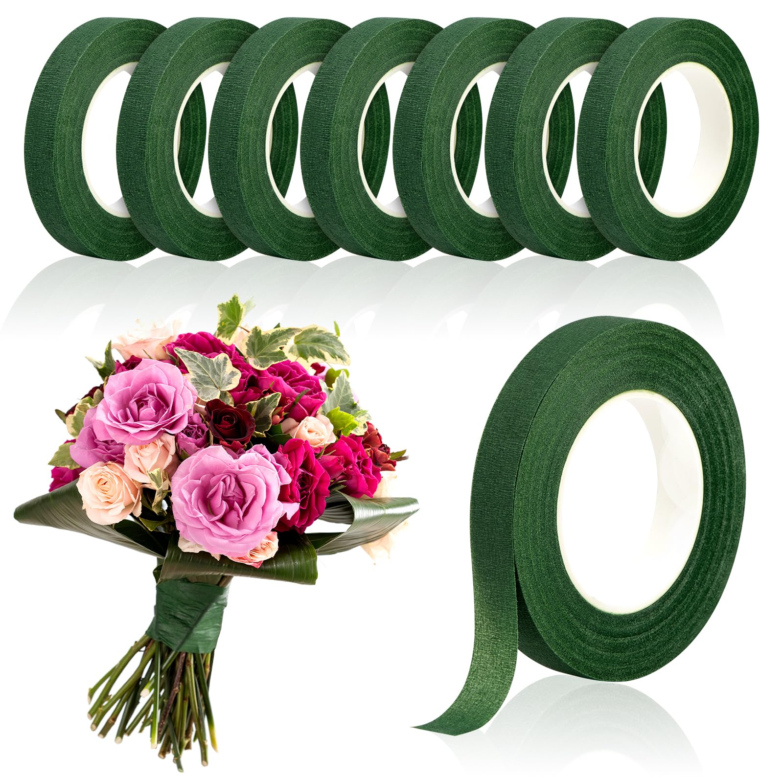 Florist Flower Supply - 20Yards Groene Boeket Bloementapes Zelfklevende Inpakpapier