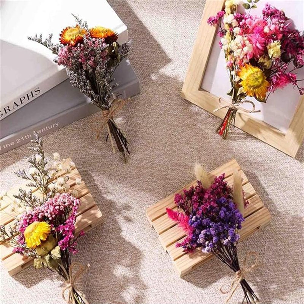 Baby Breath Dried - DIY Klein boeket Mini gedroogde Babys