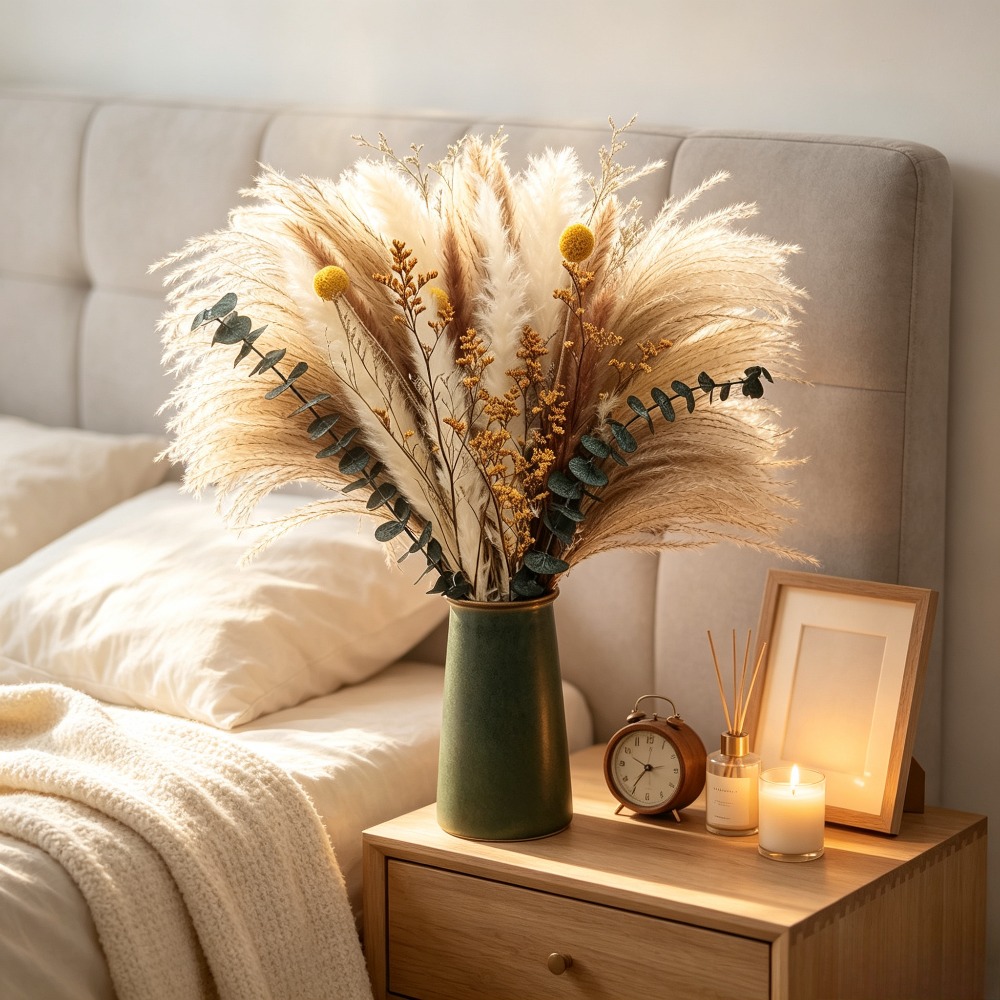 gedroogd bloemenboeket, rustie - Dried Flower Bunch recensie en prijs