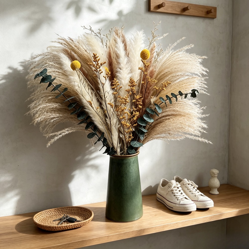 gedroogd bloemenboeket, rustie - Dried Flower Bunch recensie en prijs