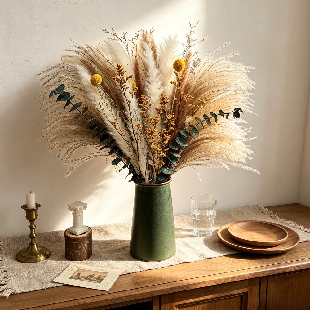 gedroogd bloemenboeket, rustie - Dried Flower Bunch recensie en prijs