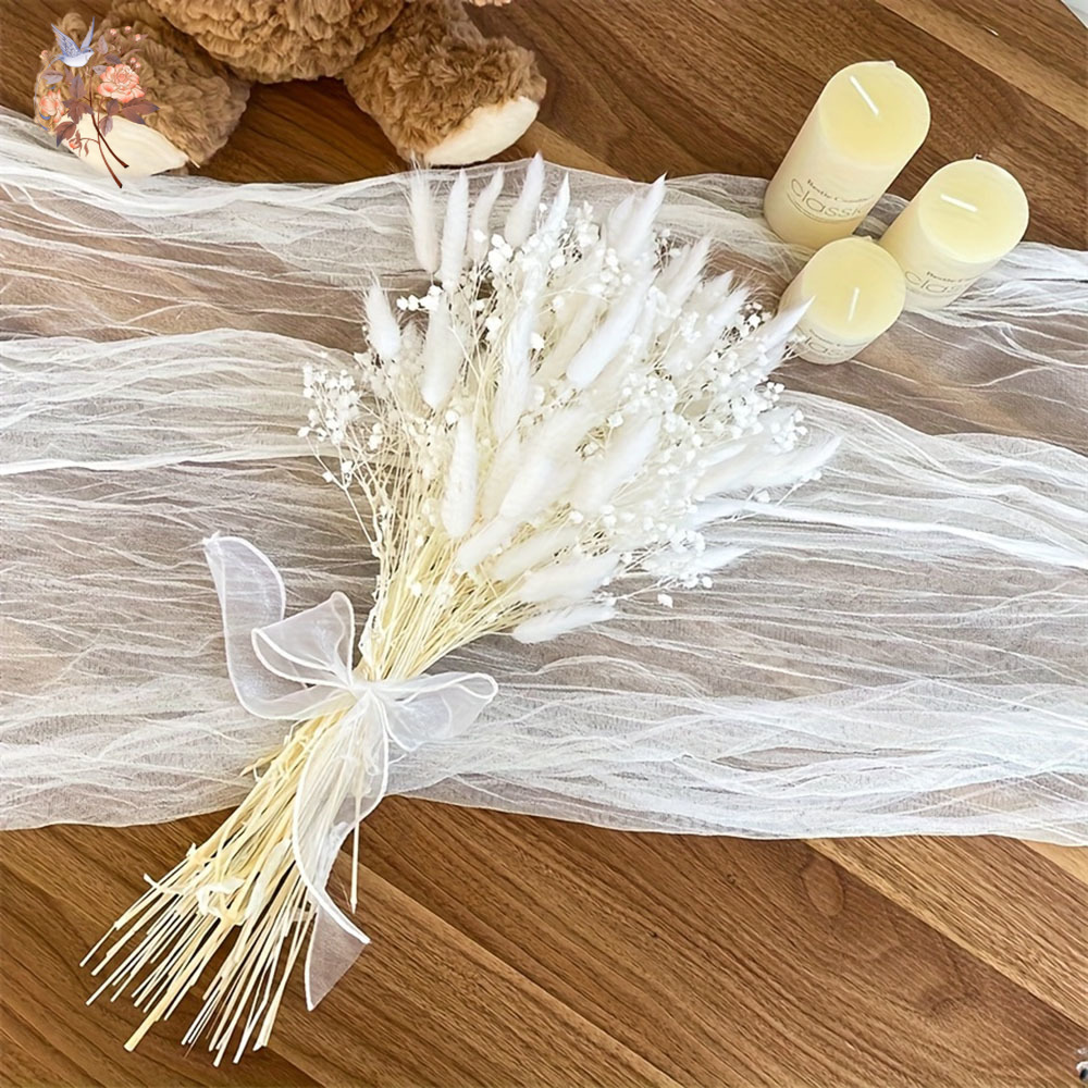 54 Stuks Witte Gedroogde Bloem - Dried Flower Bunch recensie en prijs