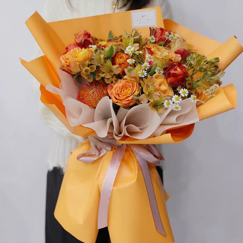 Koreaanse Stijl Effen Kleur Pa - Florist Flower Supply recensie en prijs