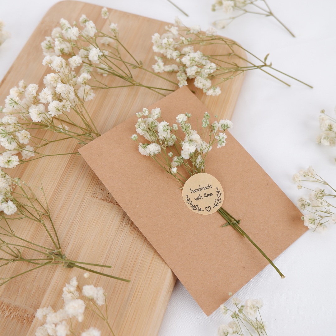 Gedroogde bloemen Witte Mini G - Baby Breath Dried recensie en prijs