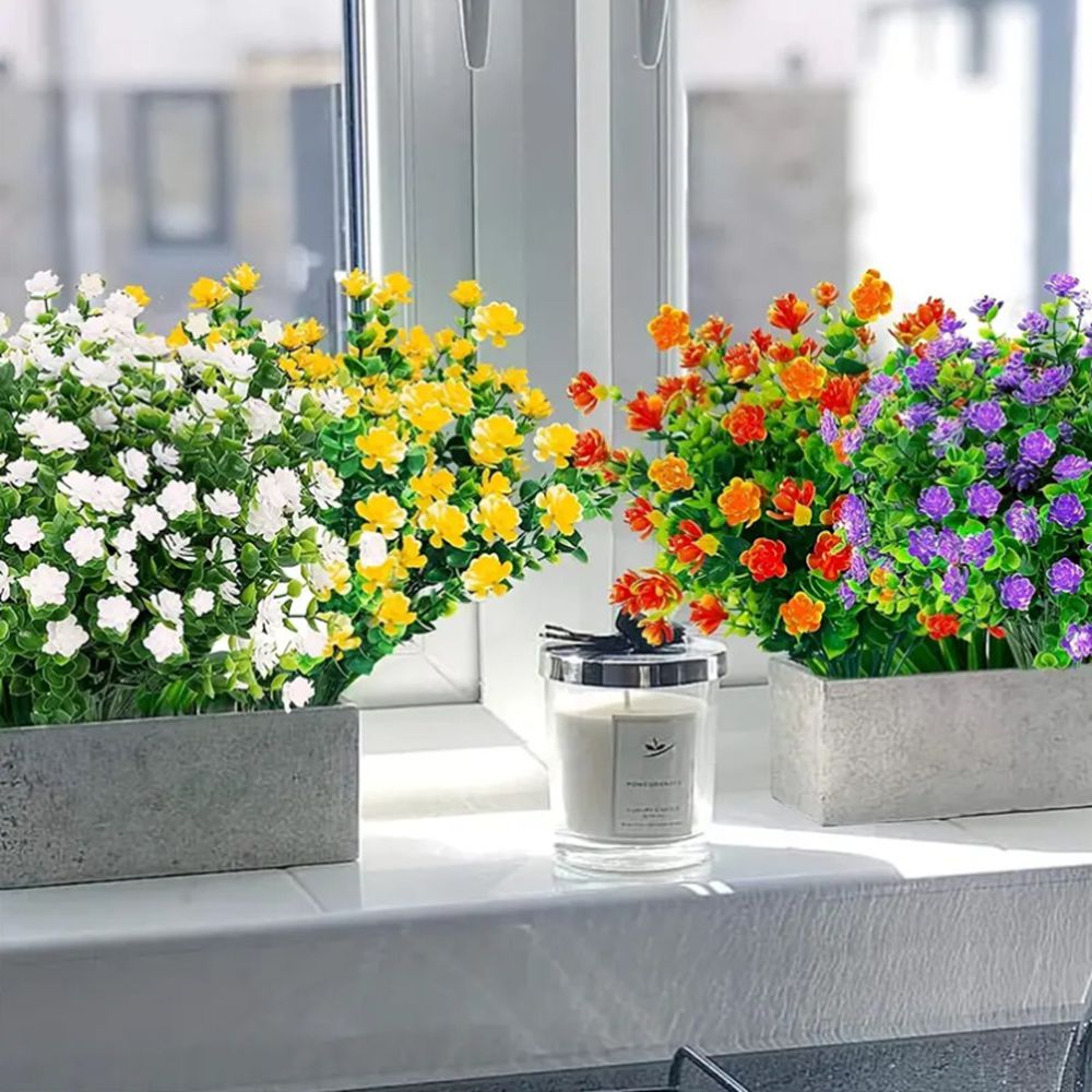 3/6pcs Kunstmatige Plant Bloem - Florist Supply Vases recensie en prijs