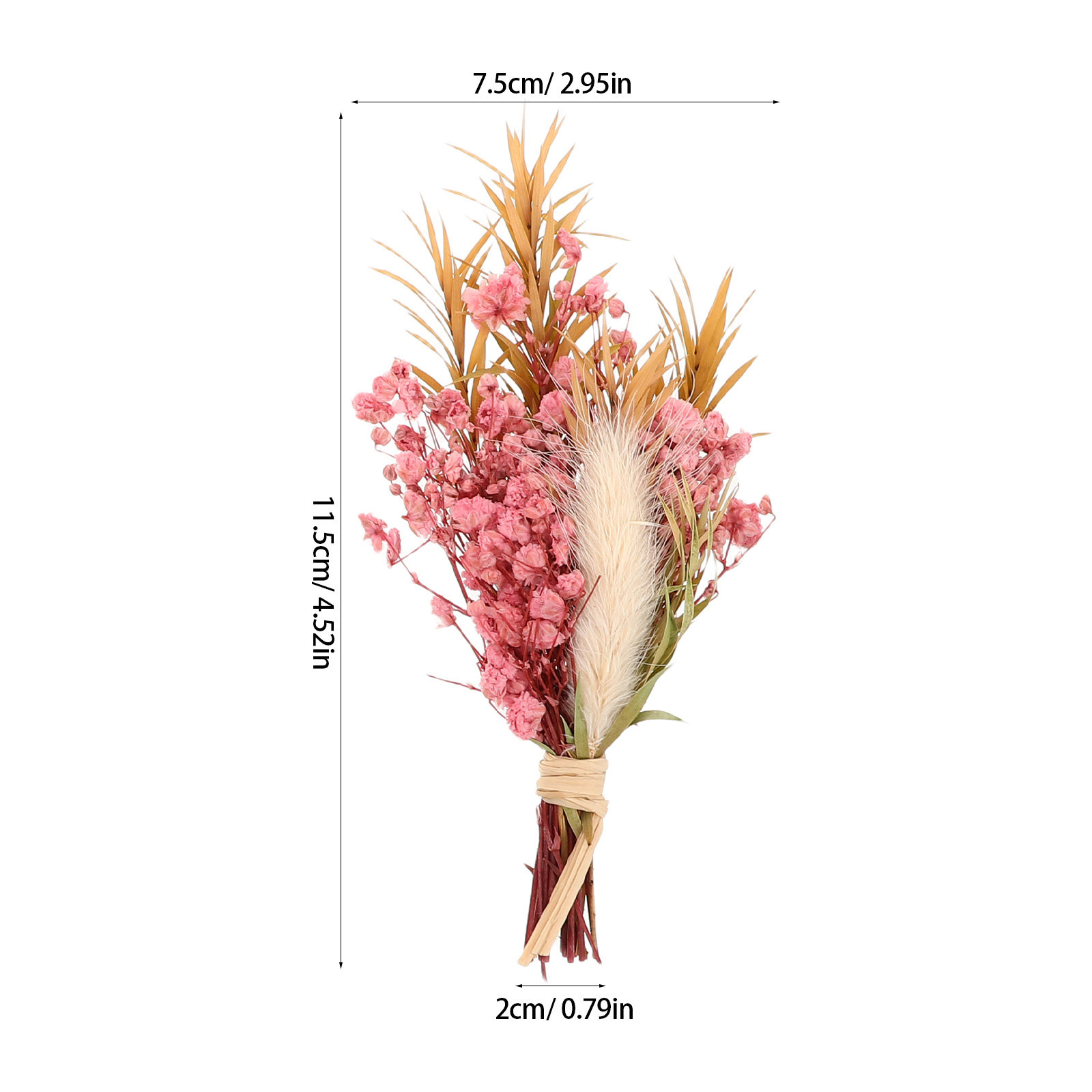 3 stuks mini gedroogde bloemen - Dried Flower Bunch recensie en prijs