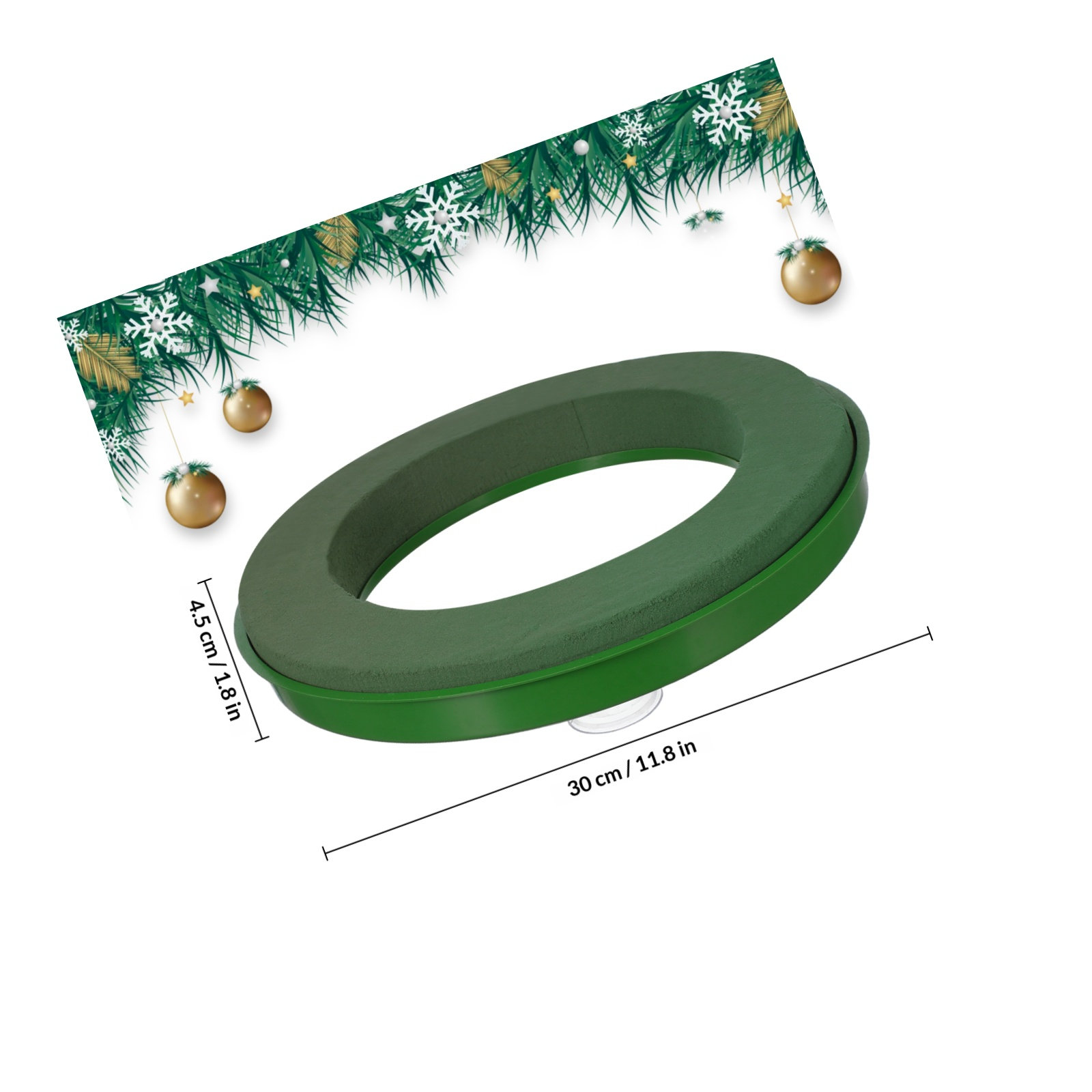 Kleine bloemenschuimring zuign - Florist Flower Supply recensie en prijs