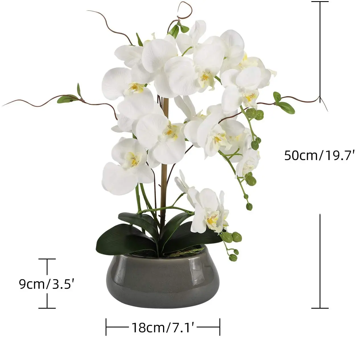 Kunstmatige Orchidee Bloemen C - Florist Supply Vases recensie en prijs