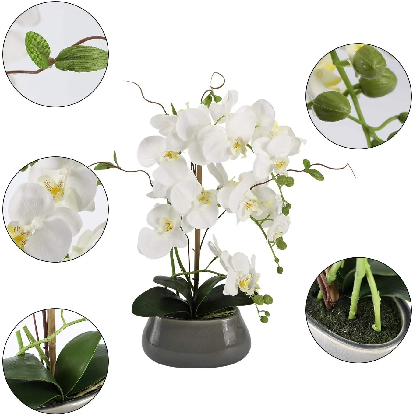 Kunstmatige Orchidee Bloemen C - Florist Supply Vases recensie en prijs