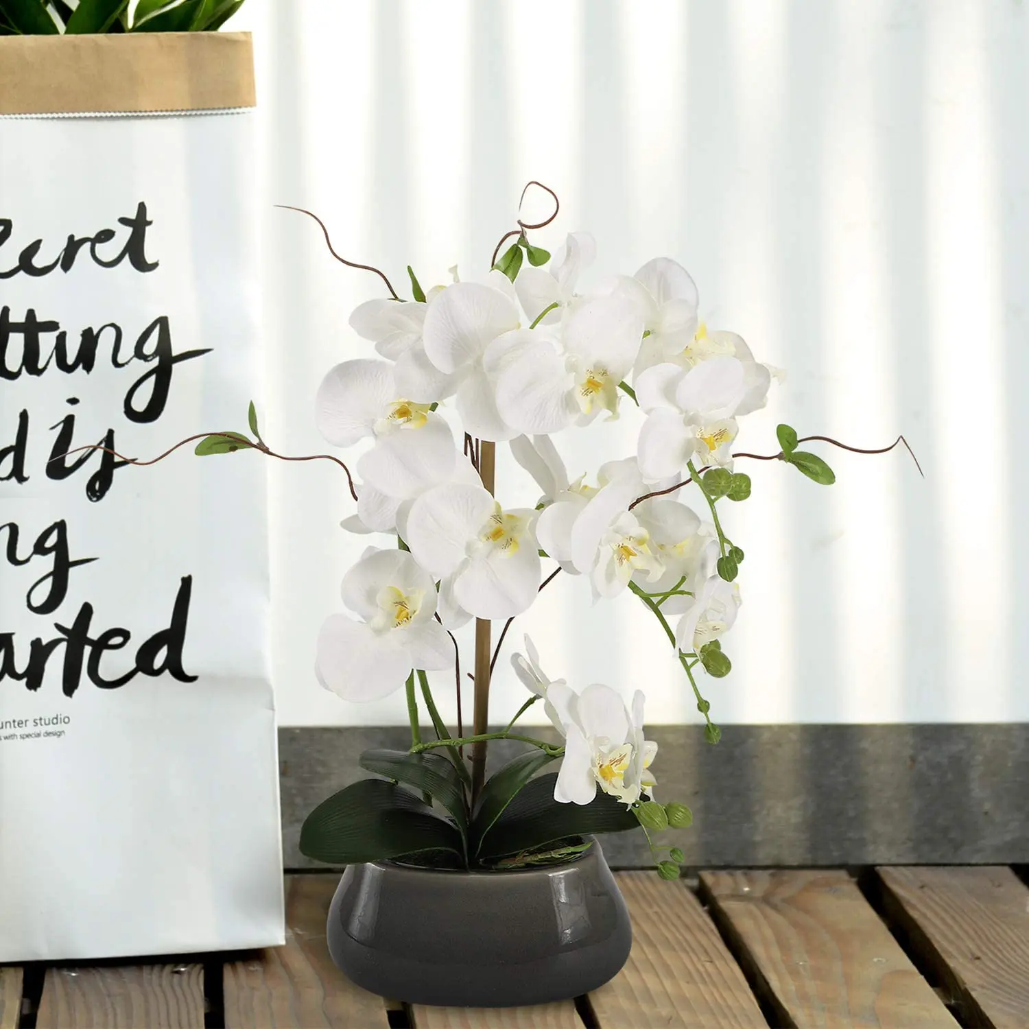 Kunstmatige Orchidee Bloemen C - Florist Supply Vases recensie en prijs