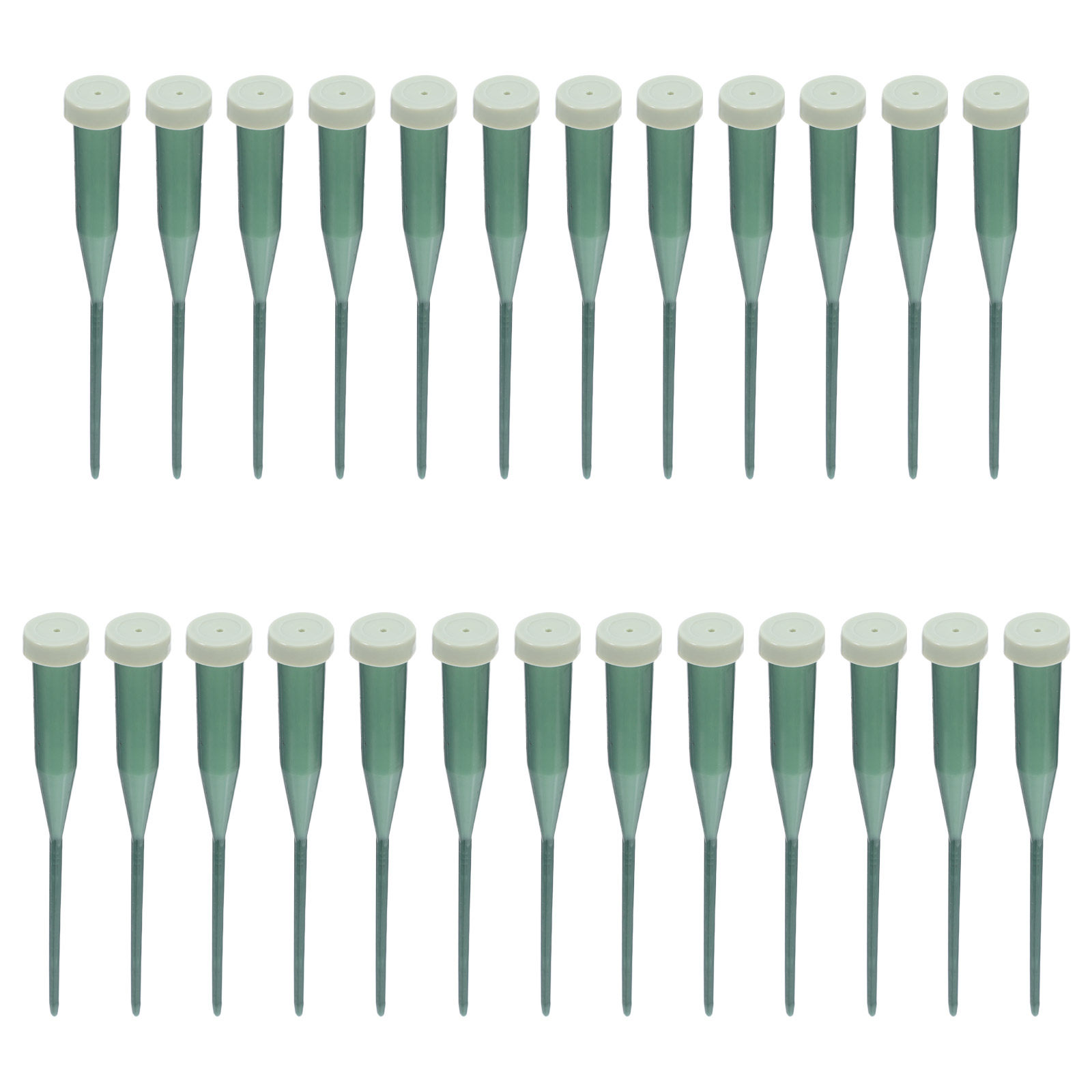 25 stuks plastic groene bloems - Florist Flower Supply recensie en prijs