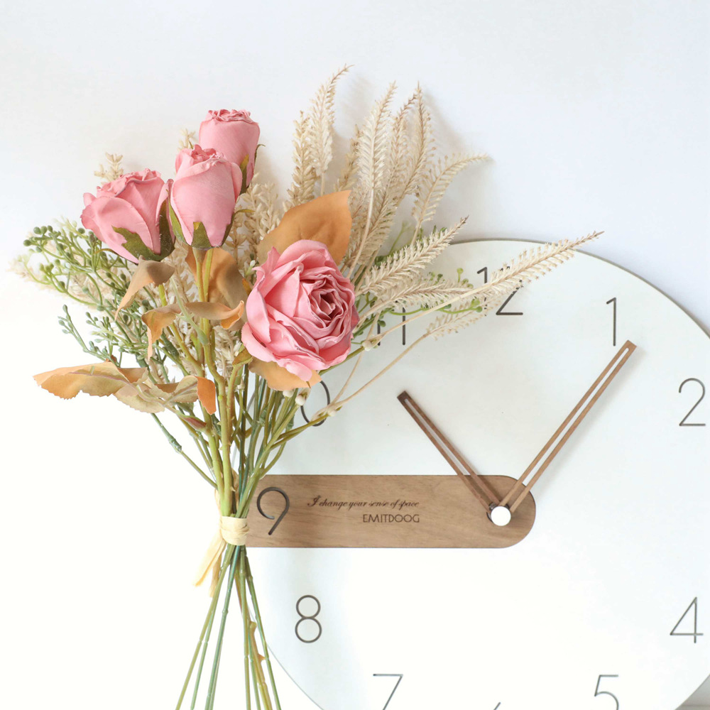 40 cm roze kunstbloem voor dec - Dried Flower Bunch recensie en prijs