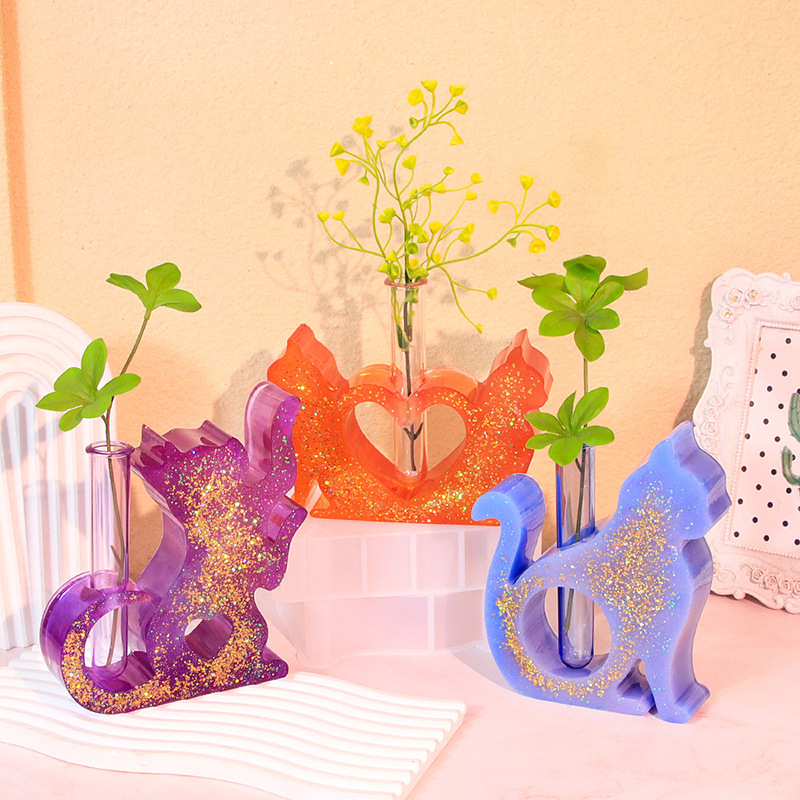 Kattenvormige Hars Mallen Vaas - Florist Supply Vases recensie en prijs