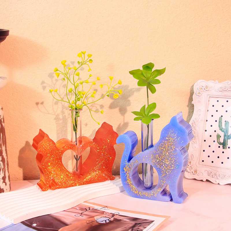 Kattenvormige Hars Mallen Vaas - Florist Supply Vases recensie en prijs