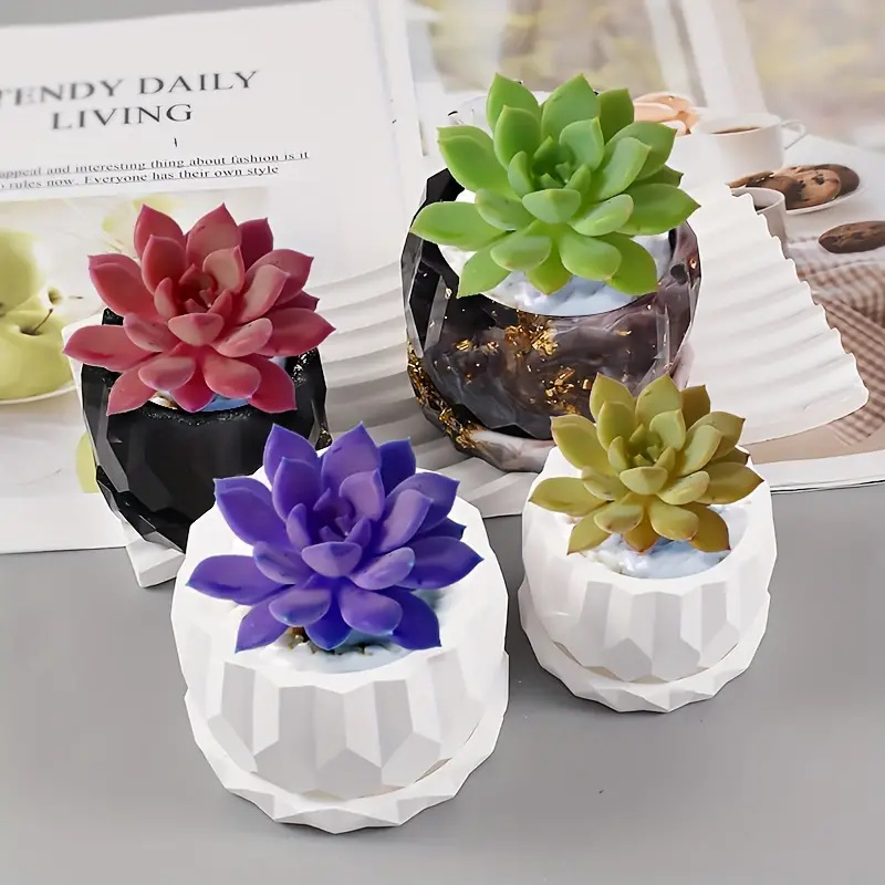 1 set siliconen plantenbakvorm - Florist Supply Vases recensie en prijs