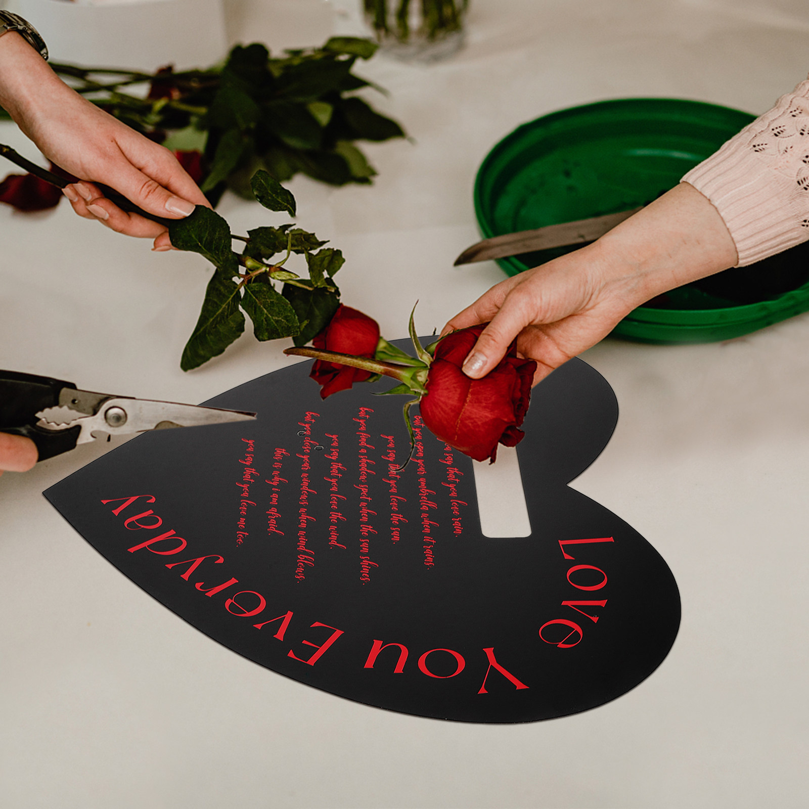 20 stuks versbloemen draagtas, - Florist Flower Supply recensie en prijs