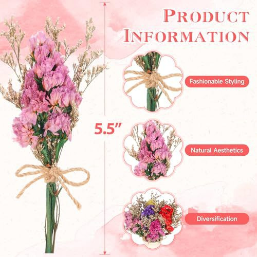 Mini gedroogd bloemenboeket, n - Dried Flower Bunch recensie en prijs