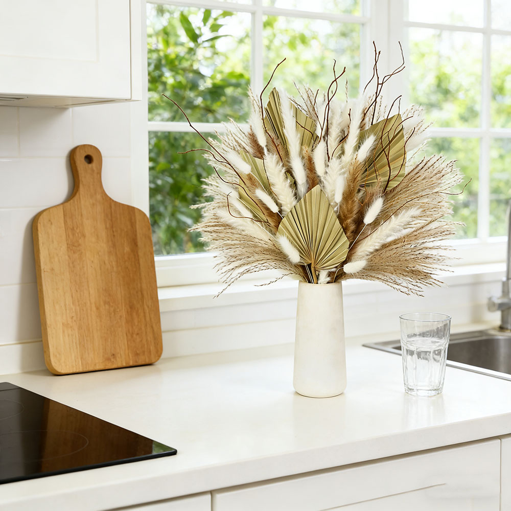 Natuurlijke gedroogde palmblad - Dried Flower Bunch recensie en prijs