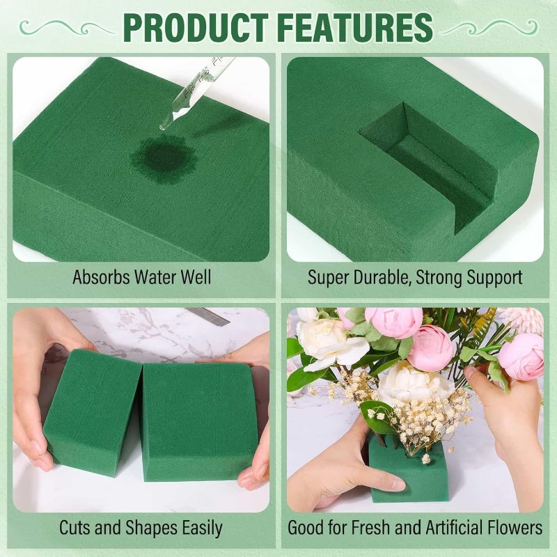 1/3 stuks groen bloemschuimblo - Floral Foam Oasis recensie en prijs
