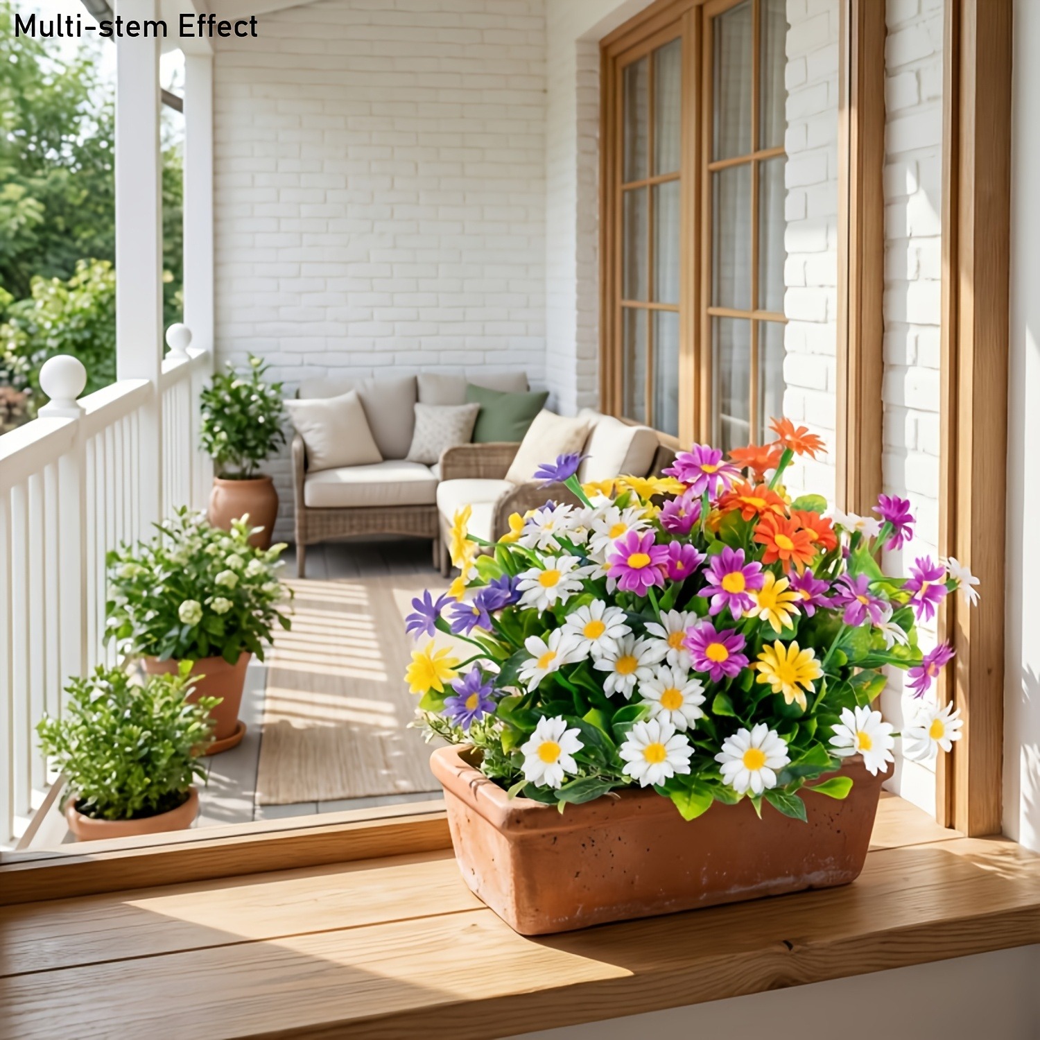 1/4 stuks Daisy kunstbloemen b - Floral Foam Oasis recensie en prijs